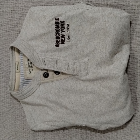 Abercrombie & Fitch Mens Long Sleeve Shirt - Picture 1 of 3